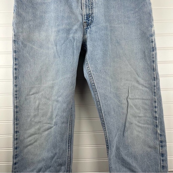 Vintage Levi’s Light Wash 505 Regular Fit Straight Leg Denim Jeans W36 L32 - Picture 6 of 10